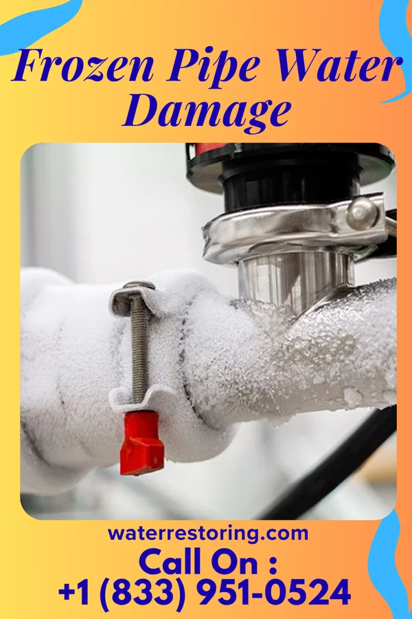 Frozen Pipe Water Damage in Milton, NC